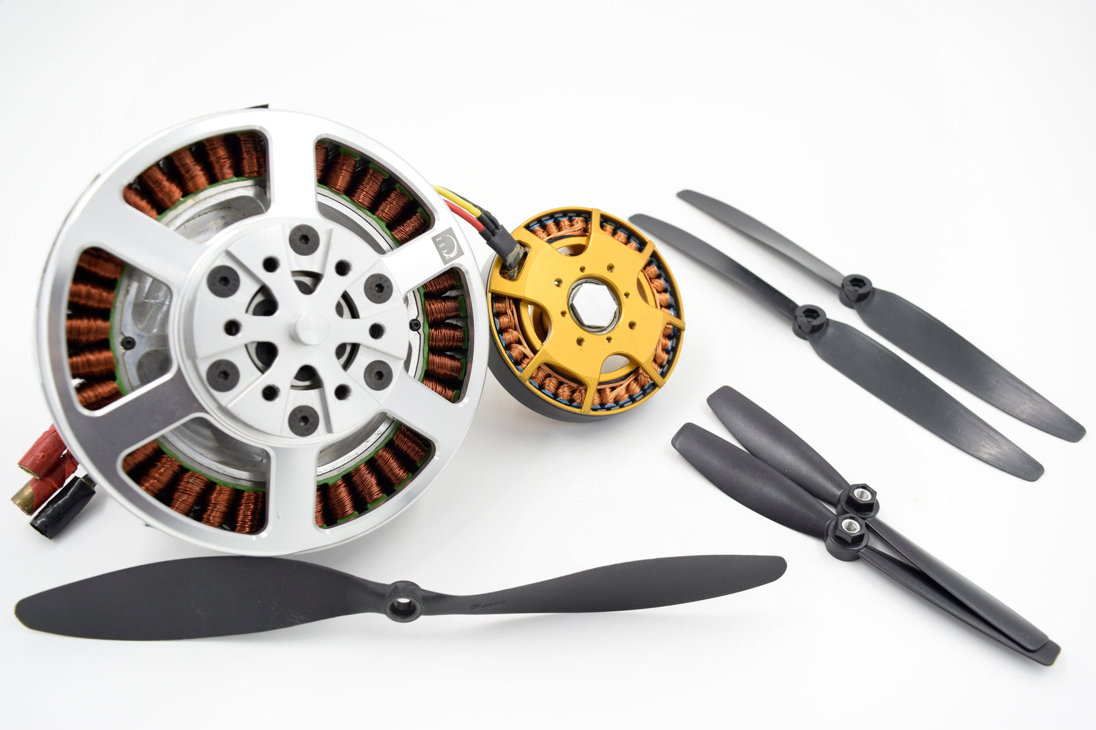 Drone motors and propellers