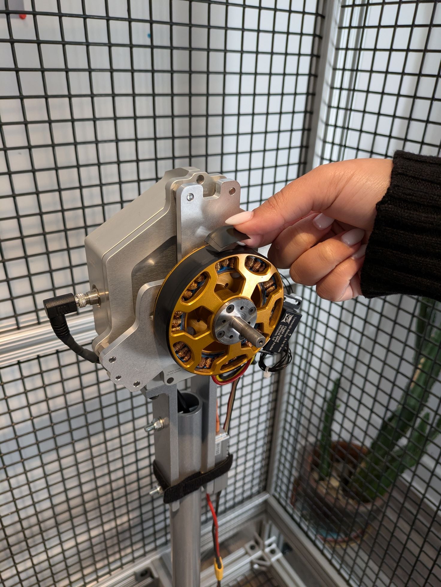 balancing a brushless motor