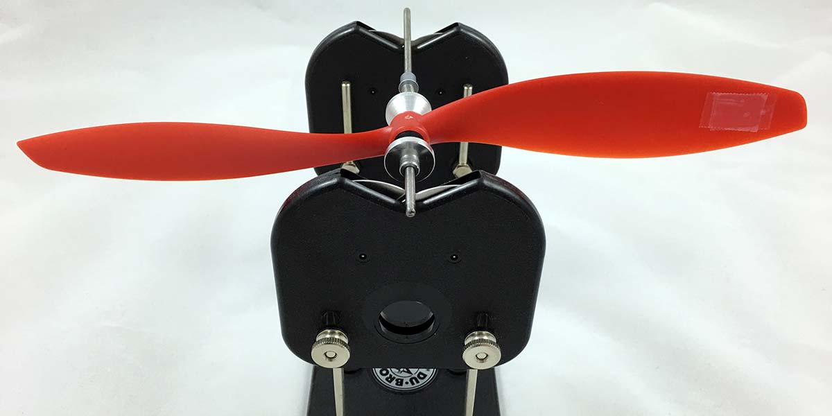 static drone propeller balancing