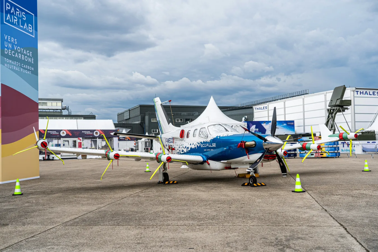 Airbus EcoPulse's reveal at the 2019 Paris Air Show