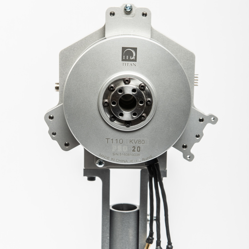 motor on thrust stand