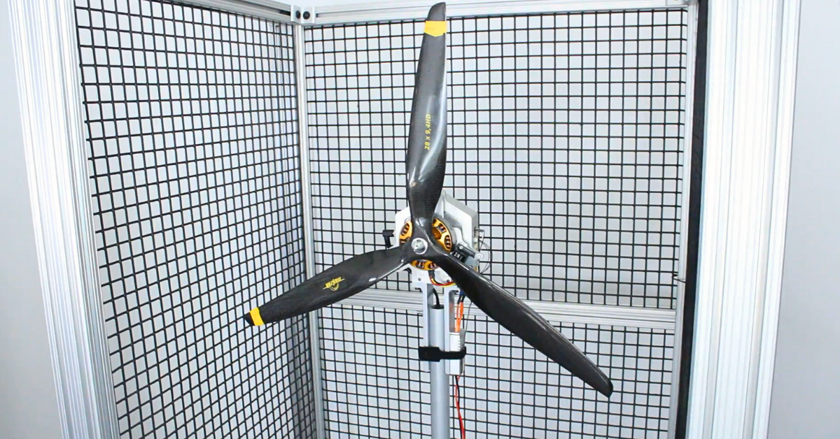 balancing a 3 blade propeller
