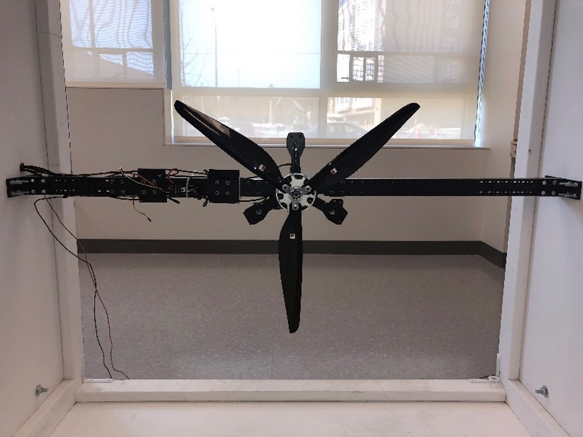 Series 1780 test stand in experimental configuration