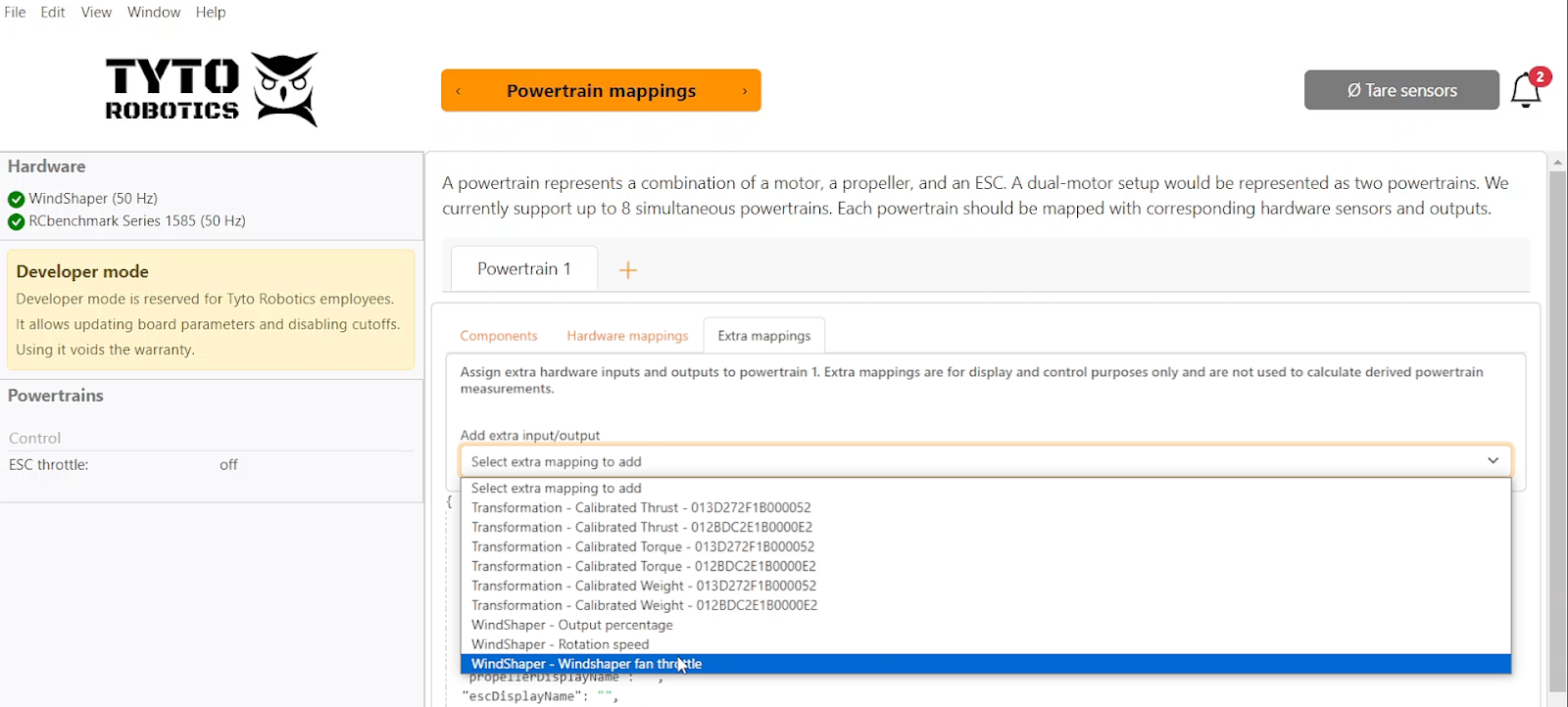 wind tunnel control software
